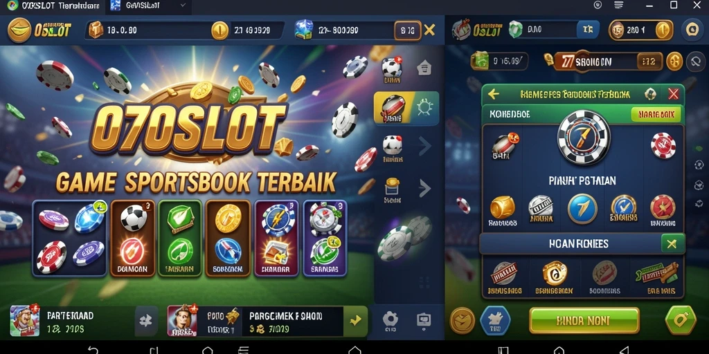 Screenshot gameplay 070SLOT menampilkan taruhan olahraga yang menarik.