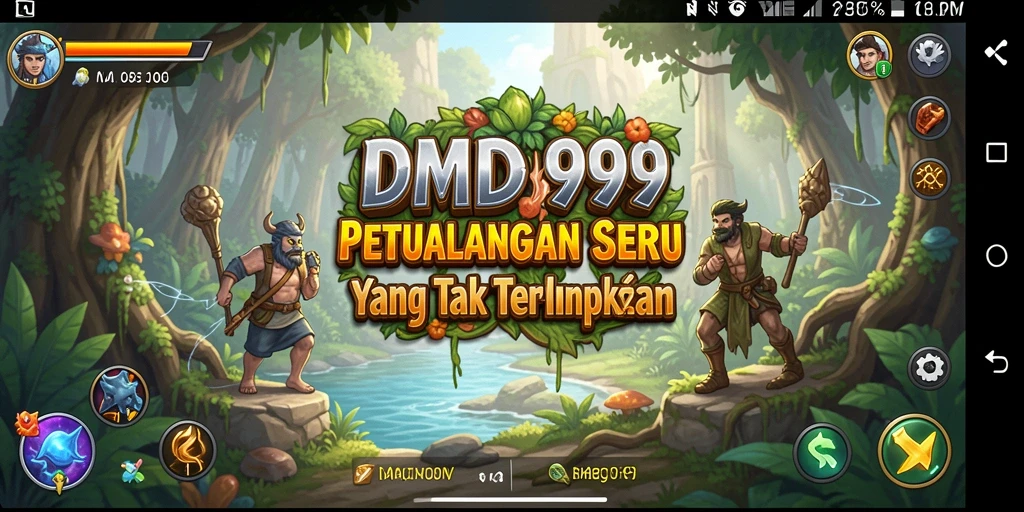 Gameplay DMD999 yang menggugah semangat petualangan.