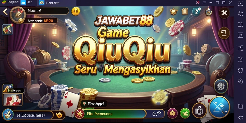 Gameplay QiuQiu yang seru di JAWABET88.