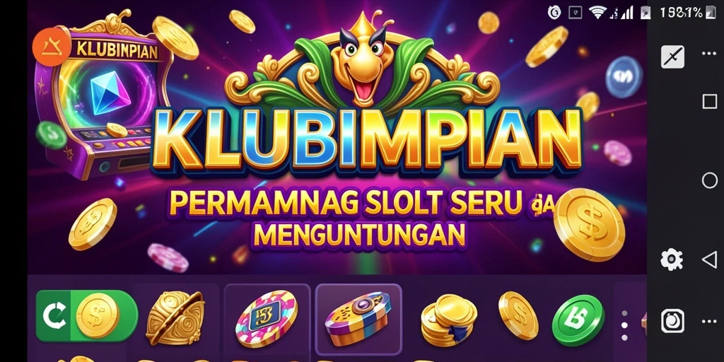 Tampilan gameplay KLUBIMPIAN yang mengasyikkan dan penuh warna.