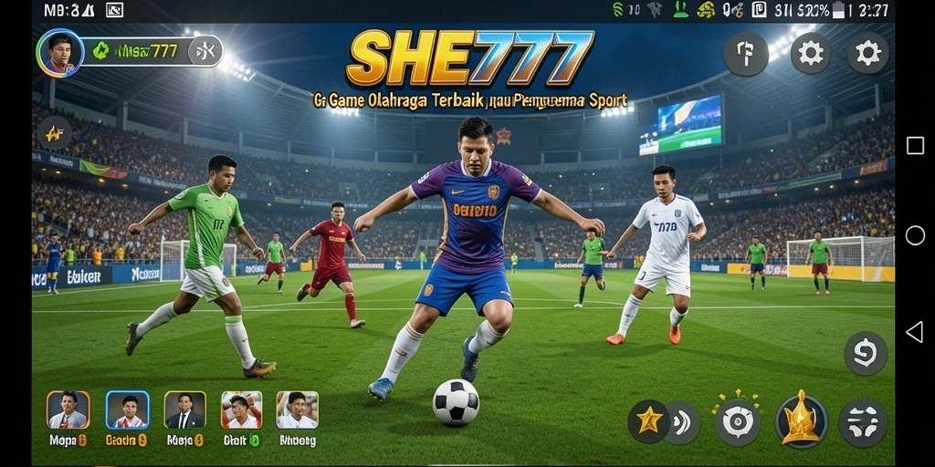 Gameplay seru dan menantang di SHE777 dengan grafis yang memukau.