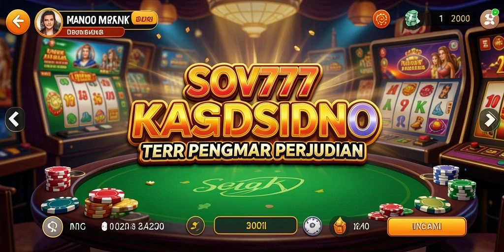 Tampilan gameplay SOV777 yang menarik dan penuh aksi Kasino.