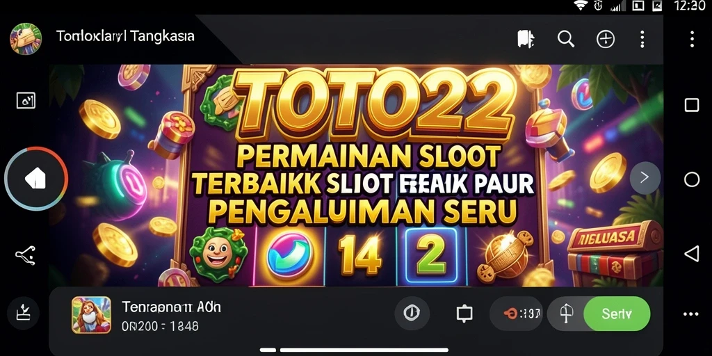 Tampilan menarik dari gameplay slot TOTO22 yang mengasyikkan.