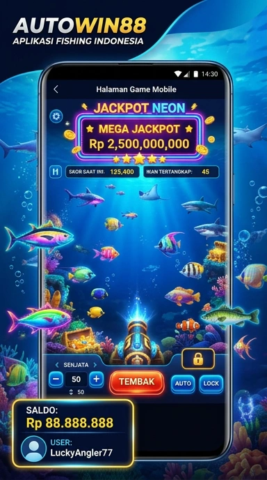 Tampilan utama aplikasi autowin88 yang mudah dinavigasi.